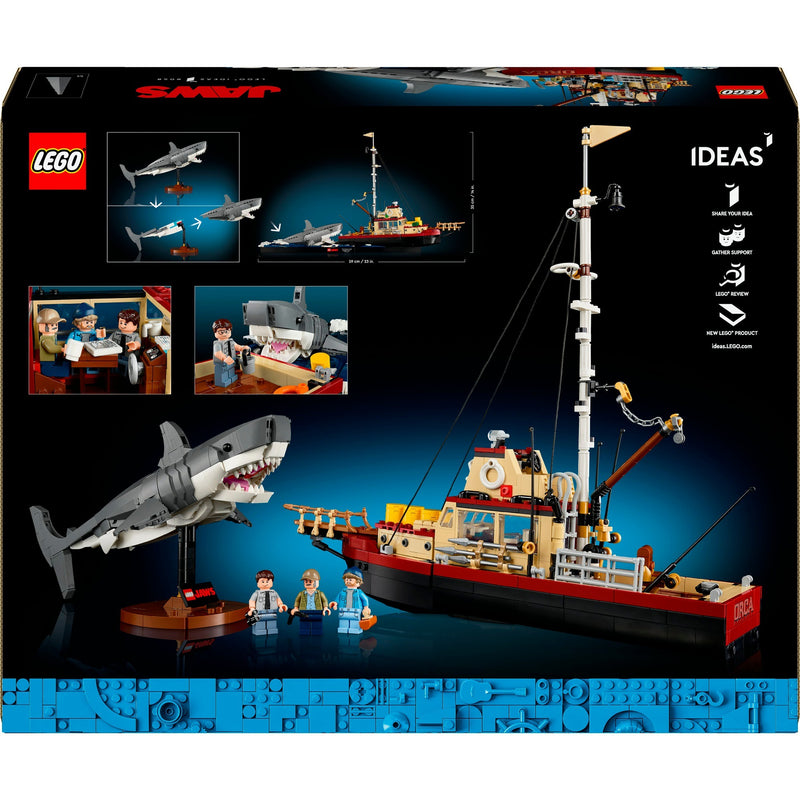 Afbeelding laden in galerijviewer, Lego ideas - jaws constructiespeelgoed (21350)