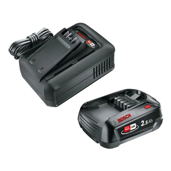 Load image into Gallery viewer, Gardena startkit p4a qc al18v-44 + 1x 2,5 ah | snellader en accu set (zwart, 14913-20 | snellader al18v-44 | pba 18v 2,5 ah soc accu)
