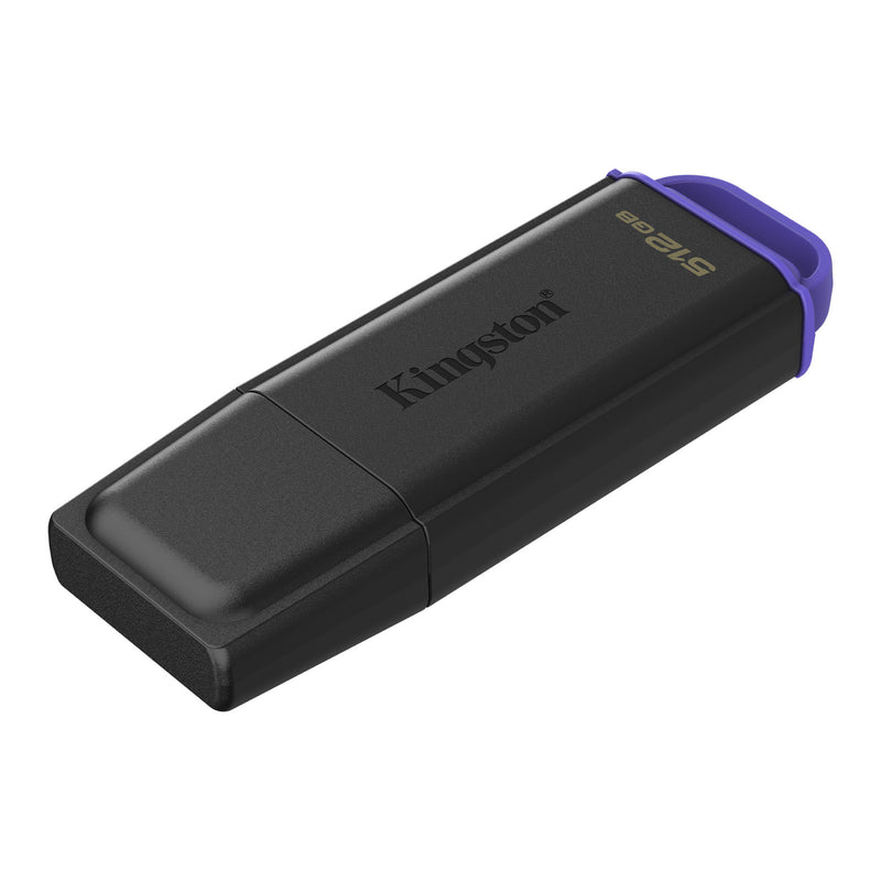 Afbeelding laden in galerijviewer, Kingston datatraveler exodia 512 gb usb-stick (zwart lila, usb-a 3.2 gen 1 (5 gbit s))