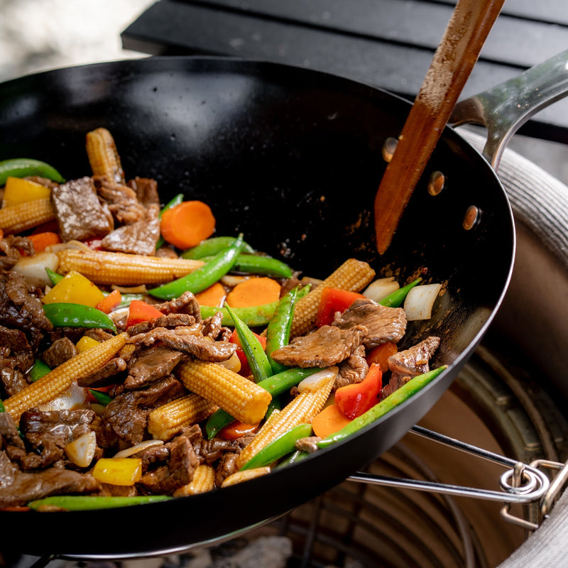 Load image into Gallery viewer, Kamado joe karbon steel wok