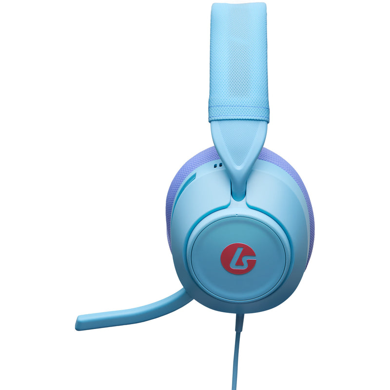 Load image into Gallery viewer, Powera lucidsound ls10 bedrade gamingheadset - oceaangolven over-ear gaming headset (lichtblauw paars, playstation 5, playstation 4, xbox series x|s, xbox one, pc, mobiel)