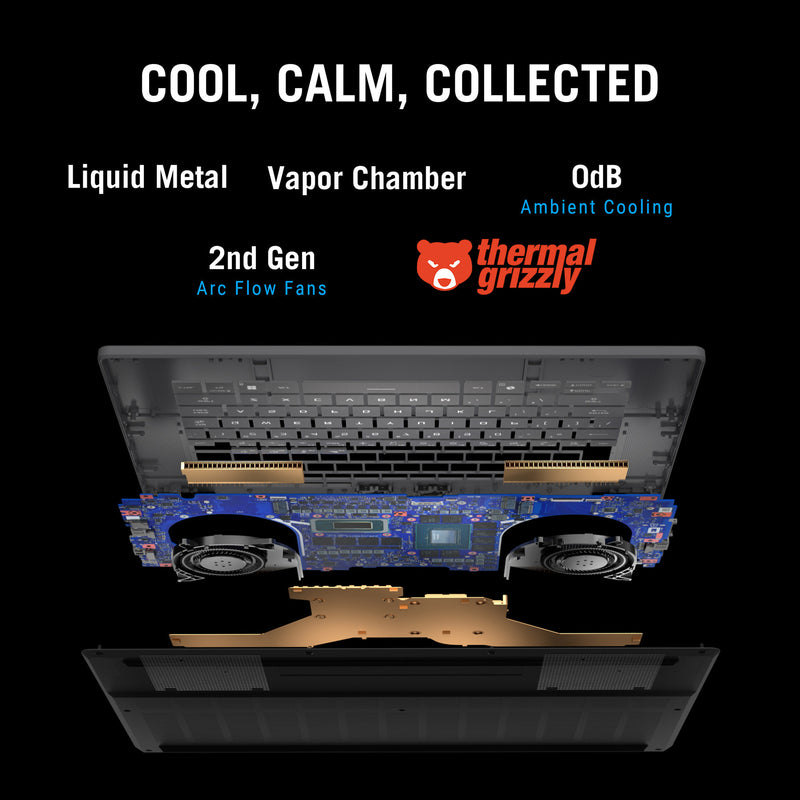 Afbeelding laden in galerijviewer, Asus rog zephyrus g16 gu605cp-qr103w 16 gaming laptop (grijs | core ultra 9 285h | rtx 5070 | 32 gb | 1 tb ssd)