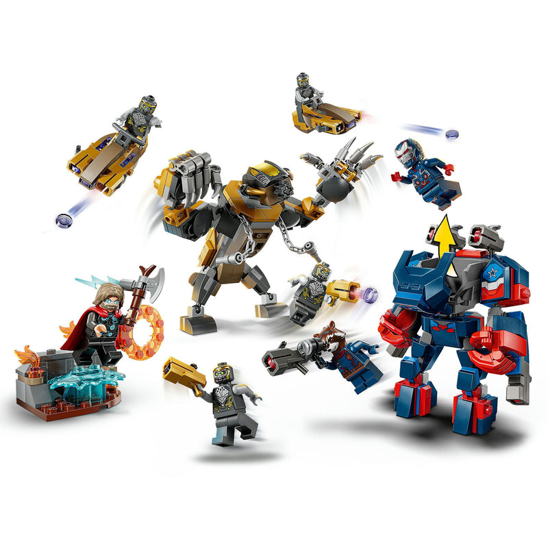 Load image into Gallery viewer, Lego super heroes marvel 76322 avengers endgame thor vs. chitauri