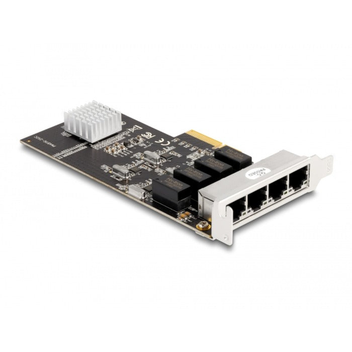 Load image into Gallery viewer, Delock pci express x4 card 4 x rj45 gigabit lan netwerkadapter