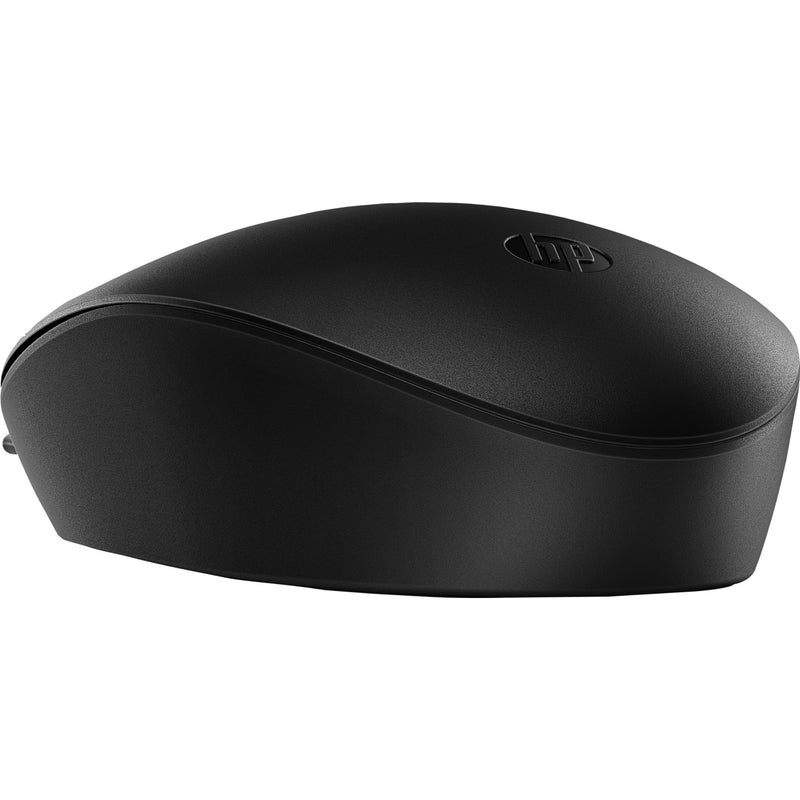 Load image into Gallery viewer, Hp 128 lasermuis met kabel (zwart, 1200 dpi)