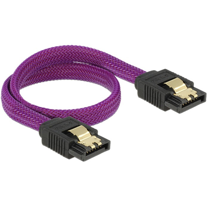 Load image into Gallery viewer, Delock sata 6 gb s 30 cm violet kabel (paars)