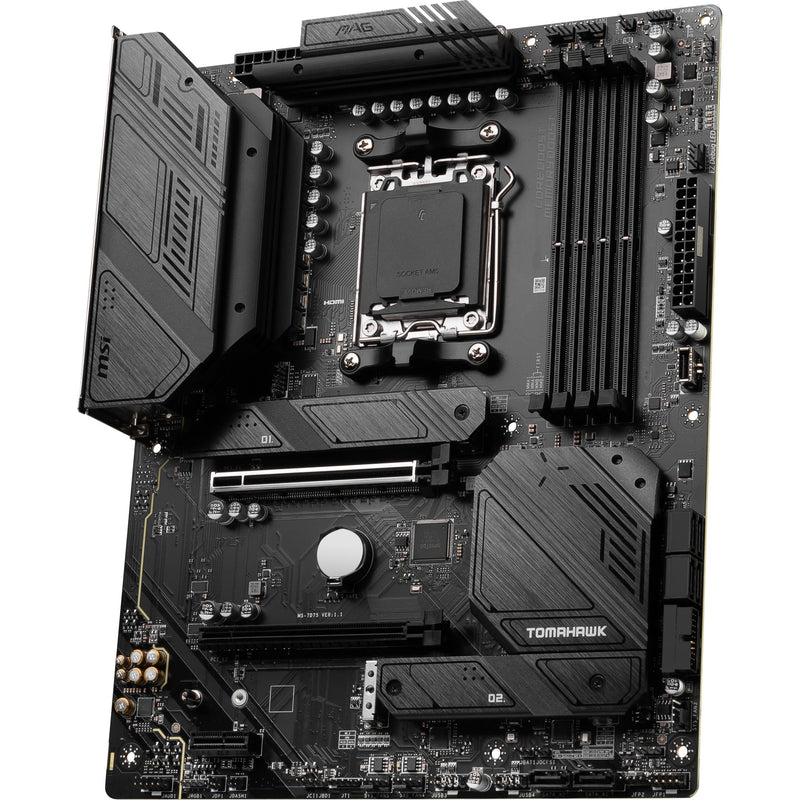 Load image into Gallery viewer, Msi mag b650 tomahawk wifi socket am5 moederbord (zwart, raid, 2.5 gb-lan, wi-fi 6e, bt, sound, atx)