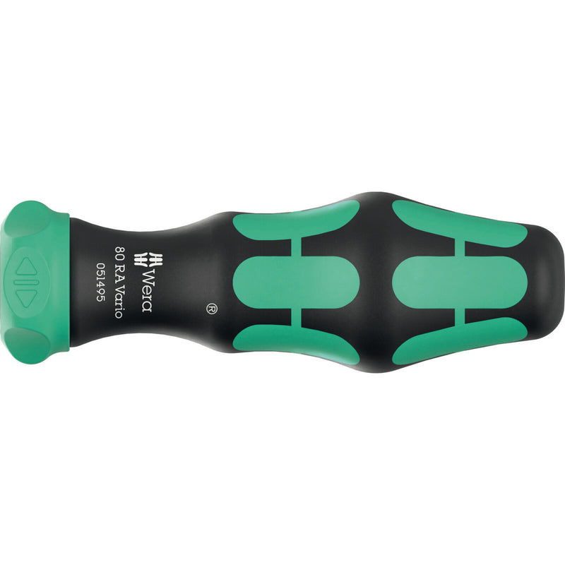 Load image into Gallery viewer, Wera 80 ra vario handhouder met ratelfunctie schroevendraaier (zwart groen)