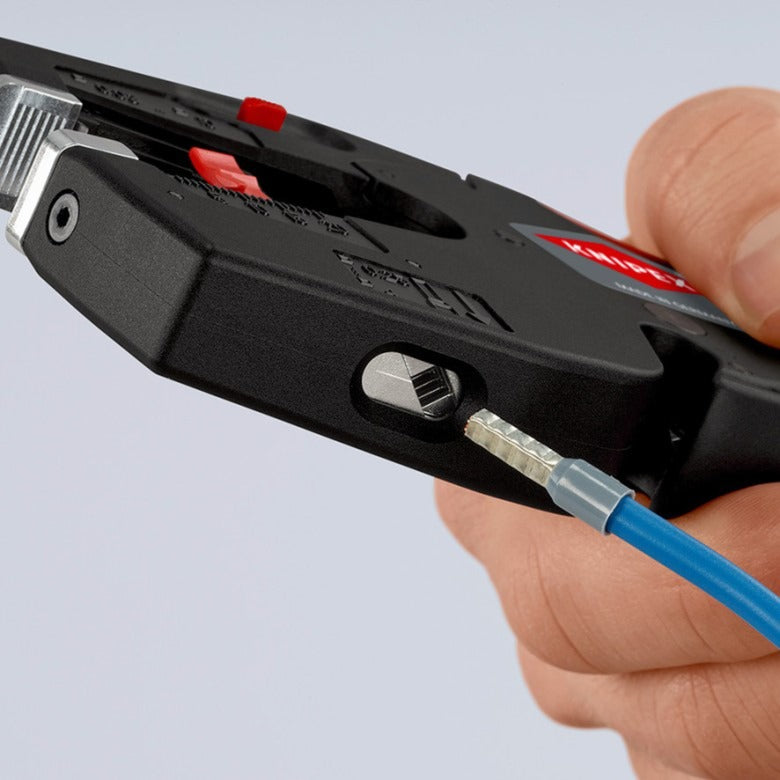 Load image into Gallery viewer, Knipex nexstrip striptang (zwart rood)