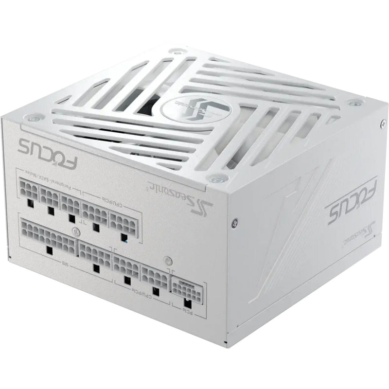Load image into Gallery viewer, Seasonic focus-gx-750-v4 atx3.0 modulaire 750 watt voeding (wit, 1x 12vhpwr, 2x pcie)