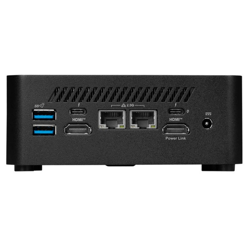 Load image into Gallery viewer, Msi cubi nuc ai 1umg-019beu barebone (zwart | core ultra 5 125h | arc graphics)