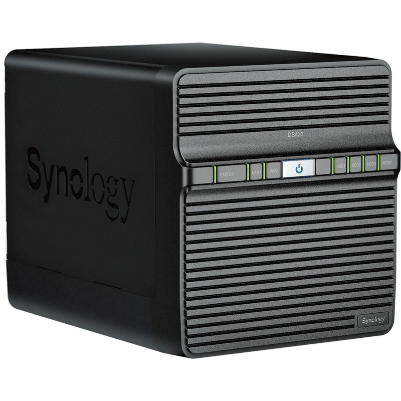 Load image into Gallery viewer, Synology diskstation ds423 nas (zwart, 2x rj-45, 2x usb-a 3.2 (5 gbit s))