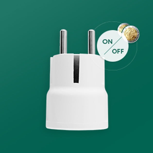 Load image into Gallery viewer, Frient smart plug mini 2 type e (frans) stekker (wit, zigbee 3.0)