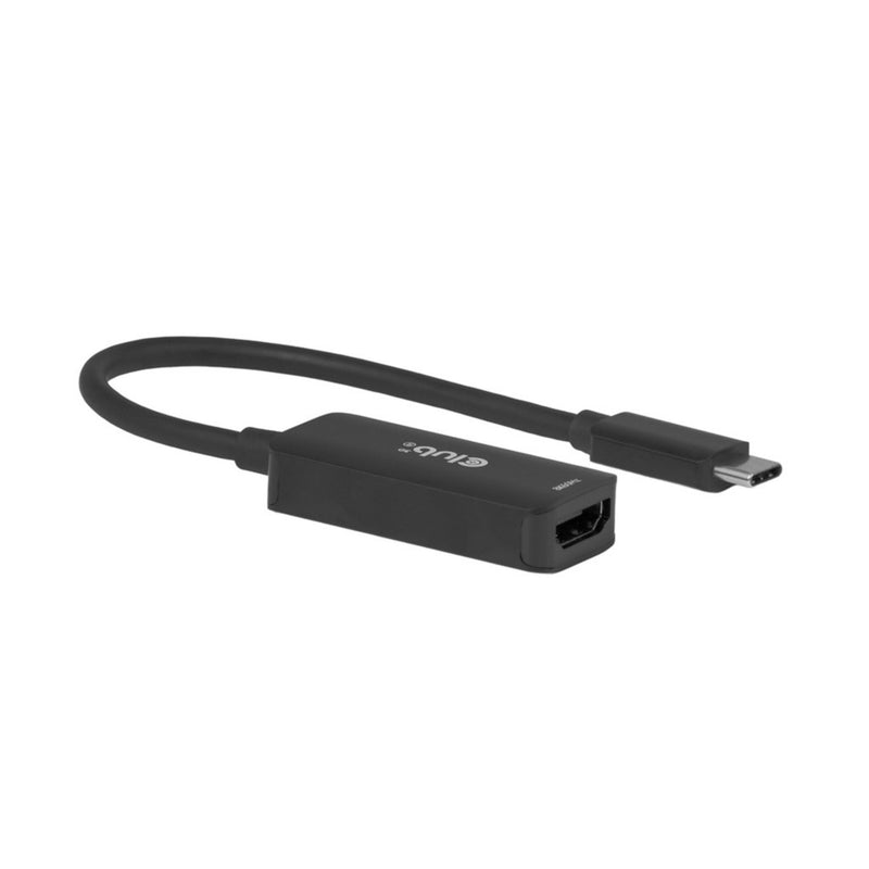 Afbeelding laden in galerijviewer, Club 3d cac-2505 usb-c naar hdmi 2.1 adapter 8k60hz (zwart)