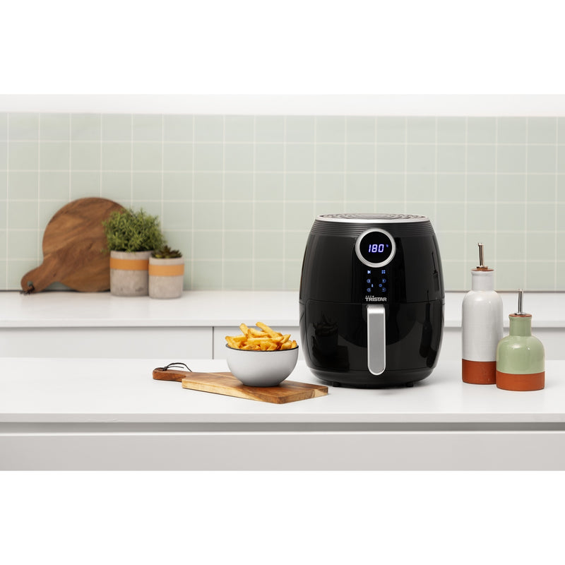 Load image into Gallery viewer, Tristar fr-6956 digitale crispy fryer heteluchtfriteuse (zwart, 4.5 liter)