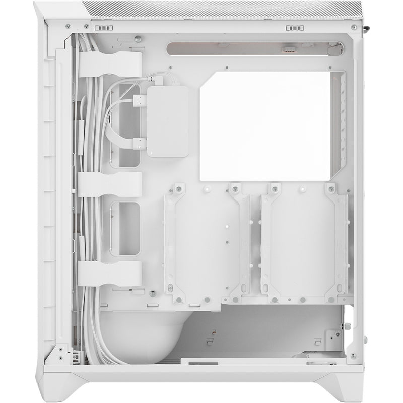 Afbeelding laden in galerijviewer, Fractal design meshify 3 ambience pro rgb midi tower behuizing (wit | 2x usb-a | 1x usb-c | rgb | tempered glass)