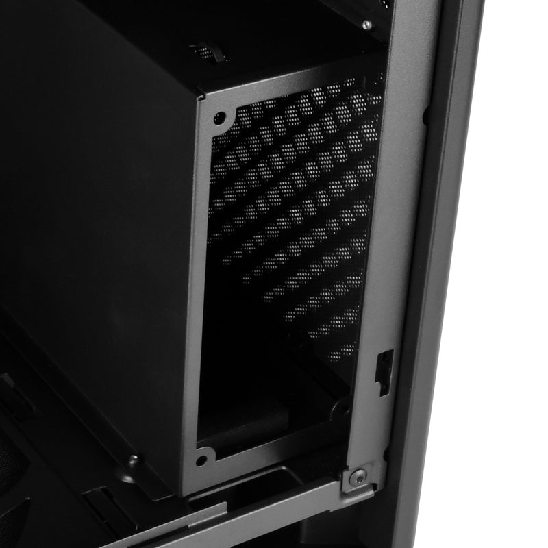 Load image into Gallery viewer, Silverstone alta g1m midi tower behuizing (zwart | 2x usb-a | 1x usb-c)