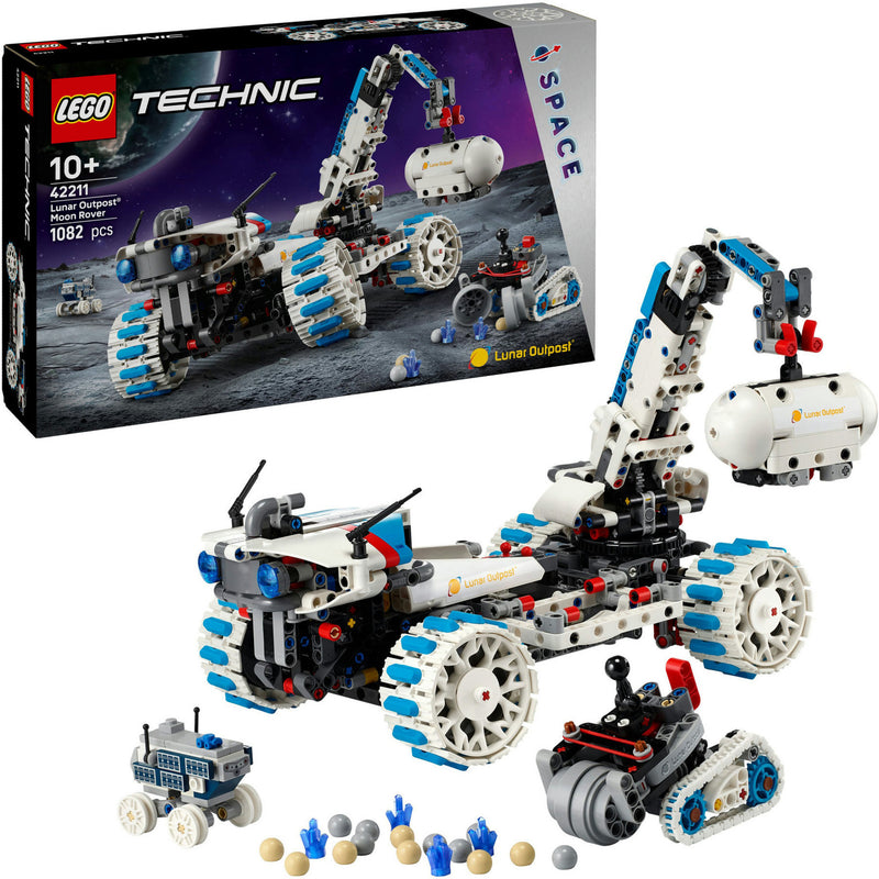 Load image into Gallery viewer, Lego technic 42211 lunar outpost maanrover ruimtevoertuig
