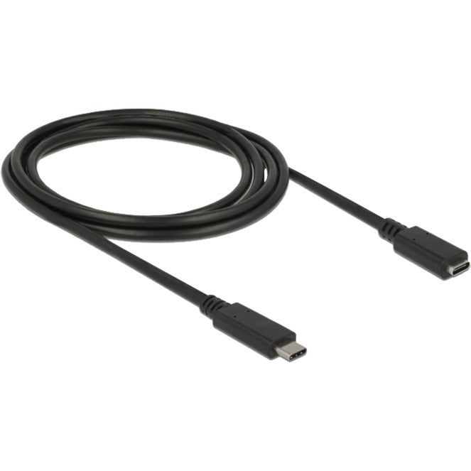 Load image into Gallery viewer, Delock superspeed usb-c 3.1 gen1 male > female verlengkabel (zwart, 2 meter)