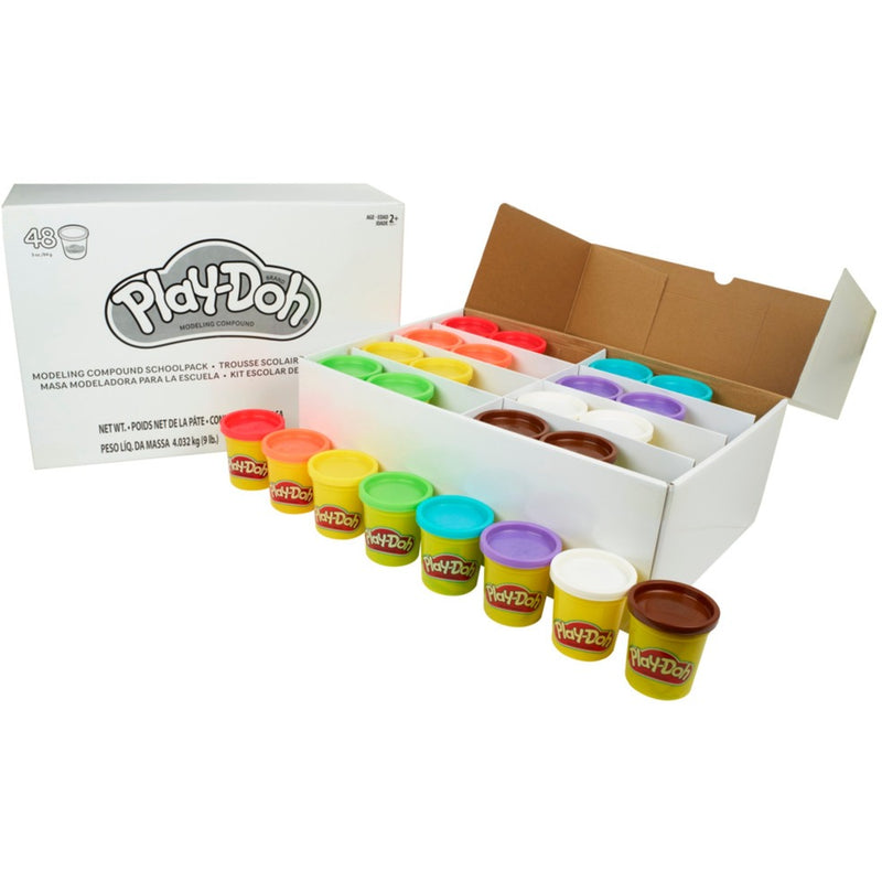 Load image into Gallery viewer, Hasbro play-doh modeling compound schoolpack klei (48 stuks)