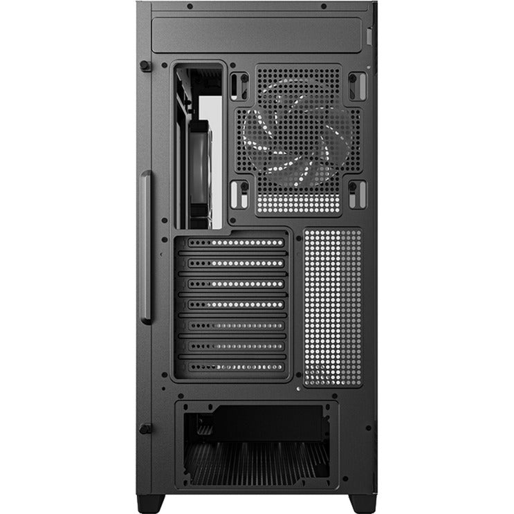 Afbeelding laden in galerijviewer, Deepcool cg580 4f v2 midi tower behuizing (zwart | 2x usb-a | 1x usb-c | rgb | tempered glass)