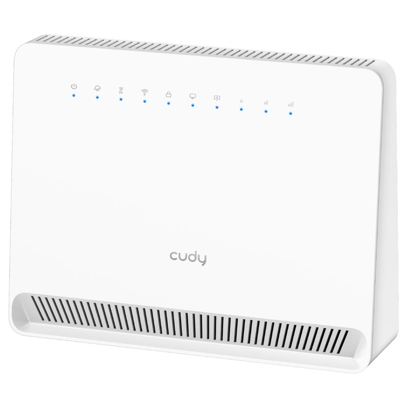 Afbeelding laden in galerijviewer, Cudy ac1200 wi-fi 4g lte-cat4 mesh router (wit, mesh, app, nano sim-slot)
