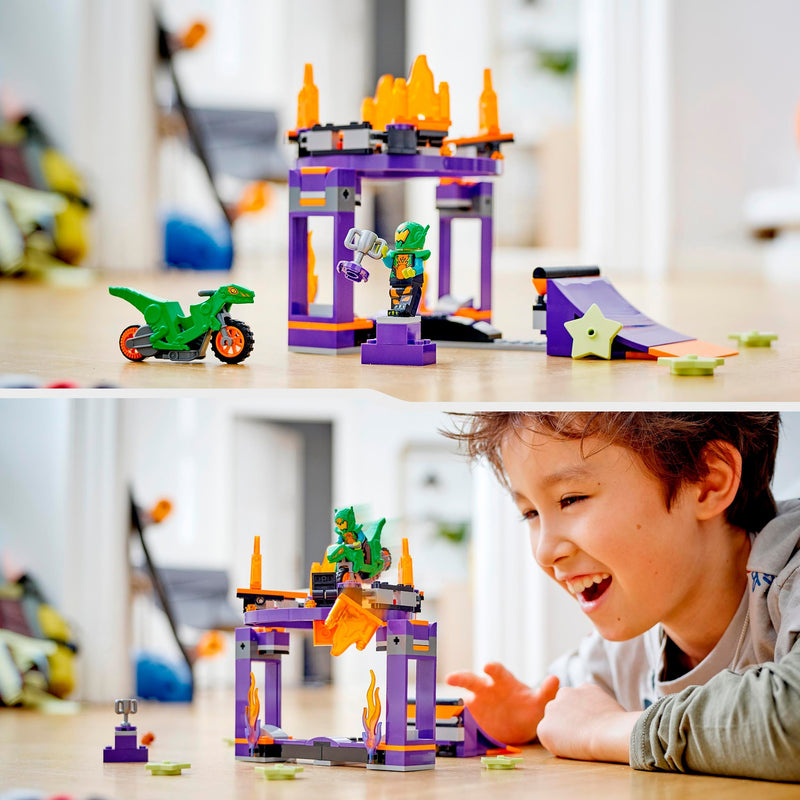 Load image into Gallery viewer, Lego city - uitdaging: dunken met stuntbaan constructiespeelgoed (60359)