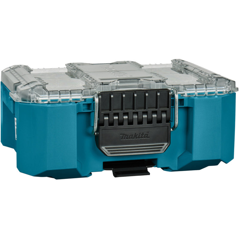 Load image into Gallery viewer, Makita maktrak organizer compact p-91067 gereedschapsbox (blauw zwart)