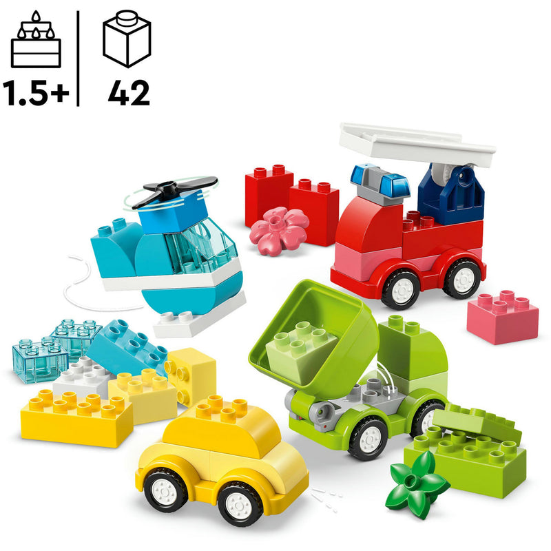 Load image into Gallery viewer, Lego duplo 10474 mijn eerste creatieve voertuigen