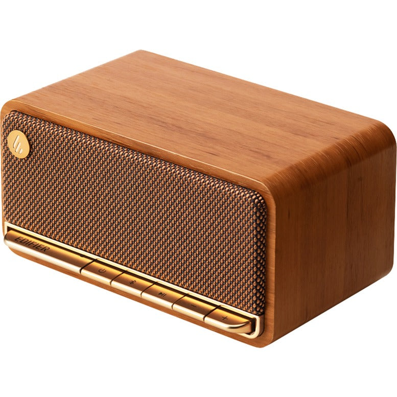 Load image into Gallery viewer, Edifier mp230 retro bluetooth speaker luidspreker (houtkleur, bluetooth, microsd, aux, usb-c)