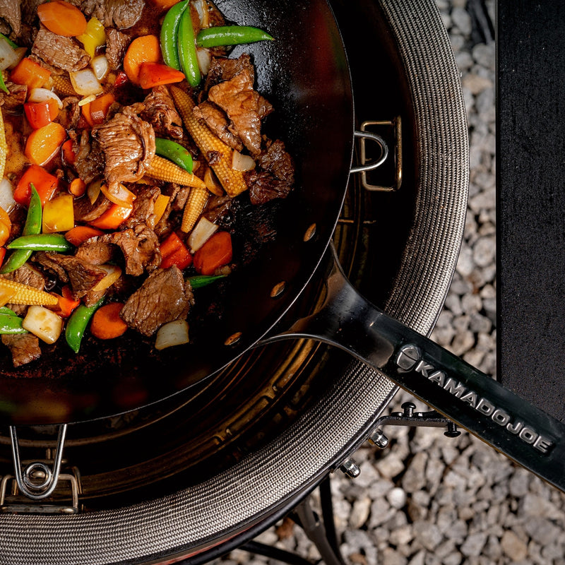 Load image into Gallery viewer, Kamado joe karbon steel wok