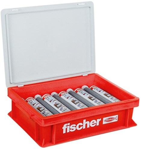 Afbeelding laden in galerijviewer, Fischer fis v plus 360 s hwk injectie spuitkokers in krat - 10 x 360ml - 558769
