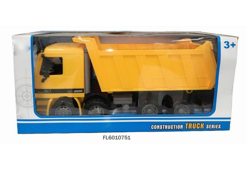 Afbeelding laden in galerijviewer, Aro kiepwagen geel 36cm in vensterdoos