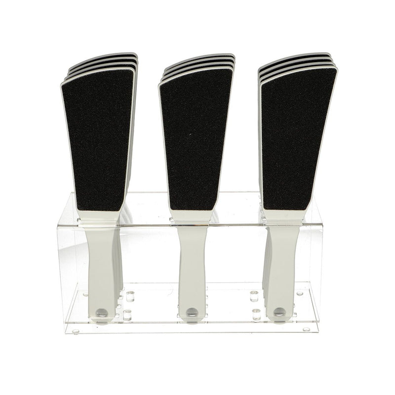 Load image into Gallery viewer, Face nail voetvijl xl wit display 12 stuks