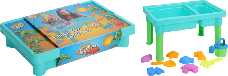 Load image into Gallery viewer, Beach toys zand- en watertafel 10-delig