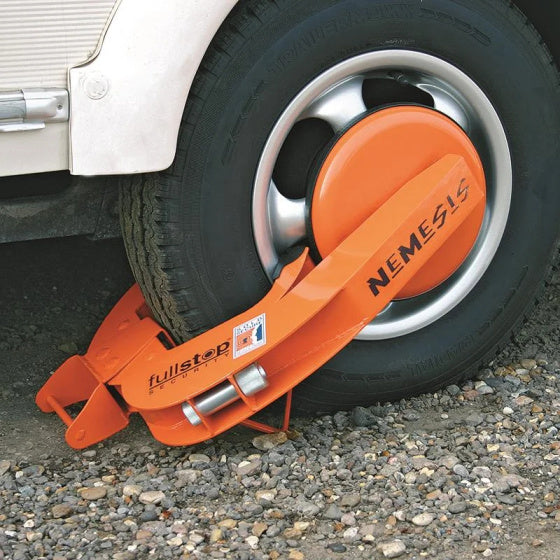 Load image into Gallery viewer, Fullstop Nemesis wielklem universeel staal oranje