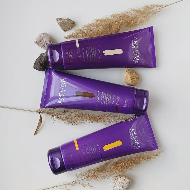 Load image into Gallery viewer, Farmavita amethyste colouring mask brunette 250ml