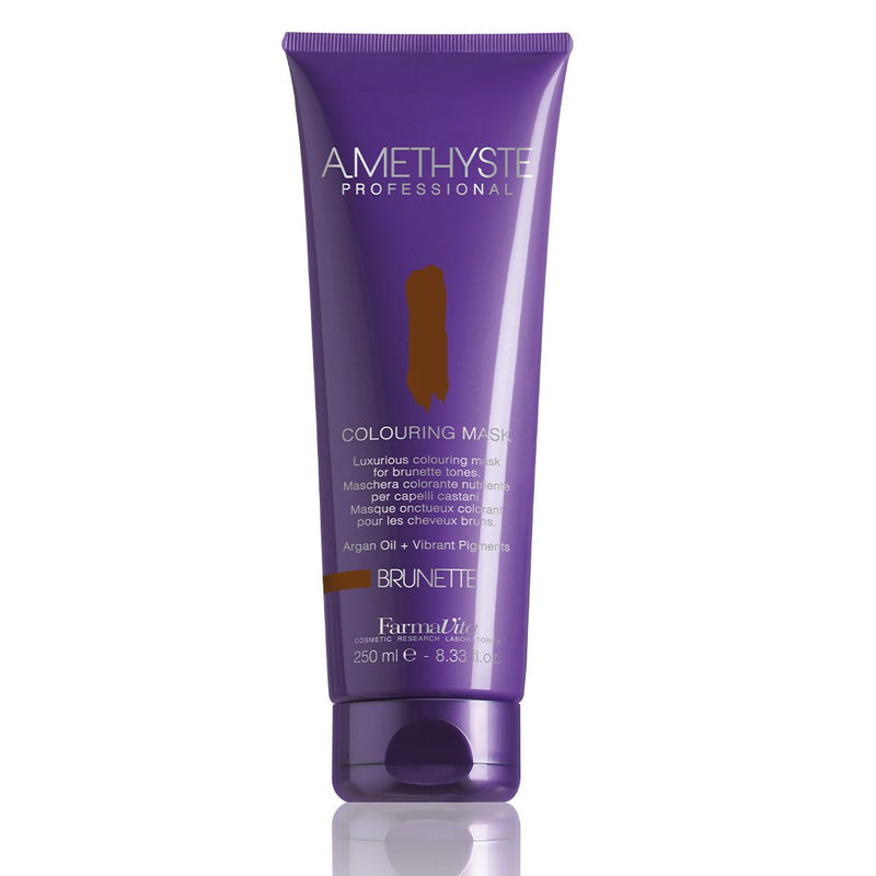 Load image into Gallery viewer, Farmavita amethyste colouring mask brunette 250ml