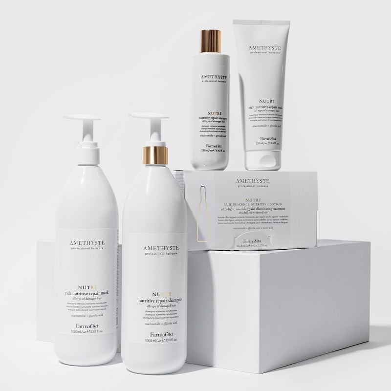 Load image into Gallery viewer, Farmavita amethyste nutri nutritive repair shampoo 250ml