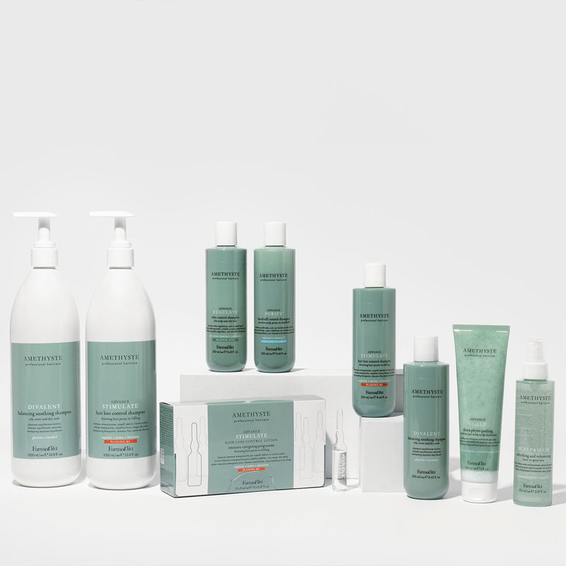 Load image into Gallery viewer, Farmavita amethyste stimulate hair loss control shampoo 250ml