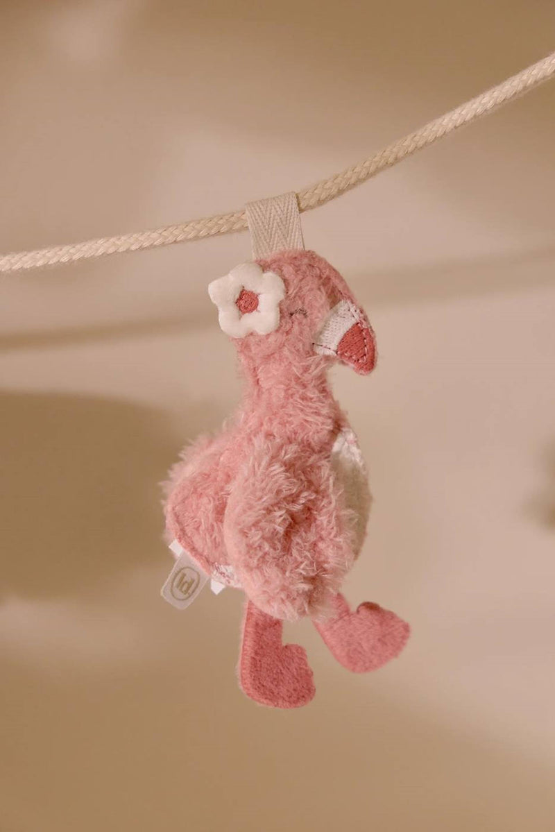 Load image into Gallery viewer, Little dutch safari friends slinger ornament flamingo