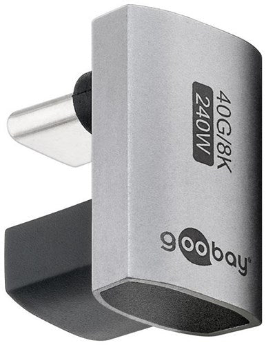 Load image into Gallery viewer, Enzo goobay usb-c adapter | male female | u vorm | 180 graden adapter - 9550436