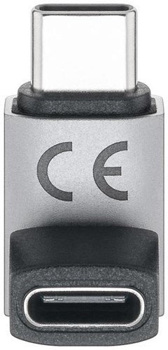 Load image into Gallery viewer, Enzo goobay usb-c adapter | male female | verticaal | kort | 90 graden adapter - 9550433