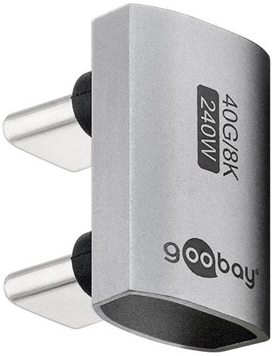 Load image into Gallery viewer, Enzo goobay usb-c adapter | male male | u vorm | 180 graden adapter - 9550437