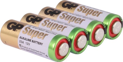 Load image into Gallery viewer, Gp 23a 12 volt alkaline blister 4 3011961