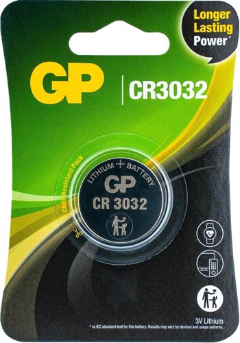 Afbeelding laden in galerijviewer, Gp lir2450 lithium 3.6 volt 120ma oplaadbaar 3212310