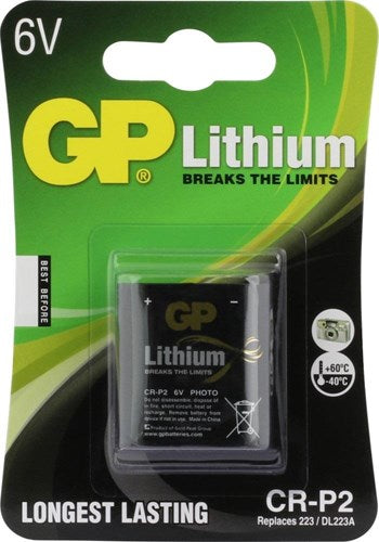 Afbeelding laden in galerijviewer, Gp photo lithium crp2 6volt - 3211951