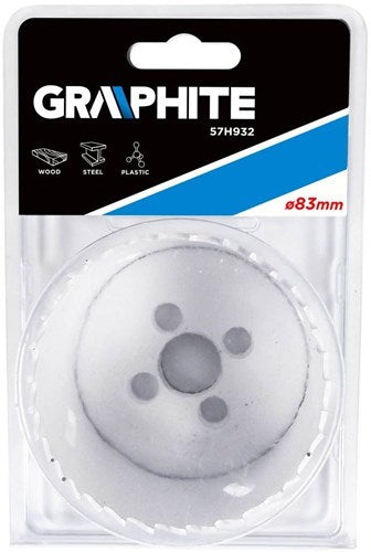 Load image into Gallery viewer, Graphite gatenboor 83 x 38 mm - 6480385