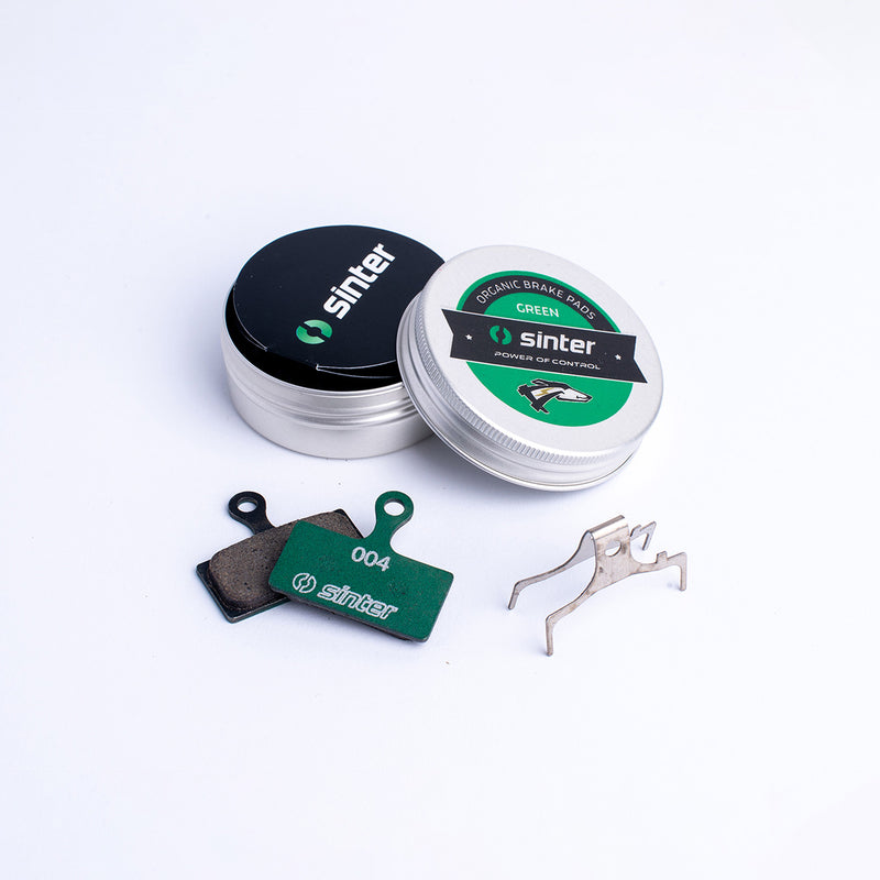 Load image into Gallery viewer, Schijfremblokken Race Groen