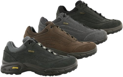 Afbeelding laden in galerijviewer, Grisport travel low unisex wandelschoenen - black